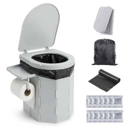 Road Relief™ Foldable Travel Toilet
